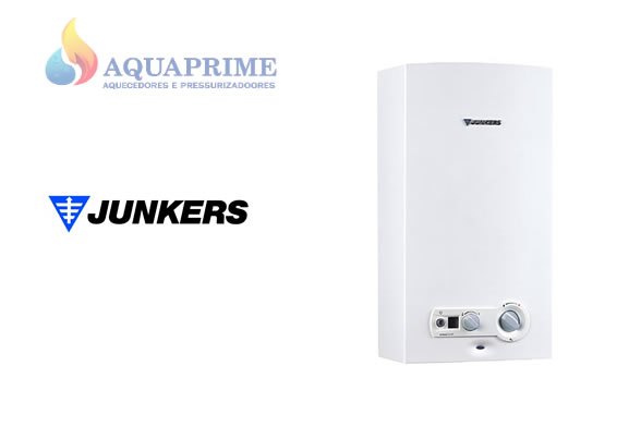Aquecedor Junkers em manutenção