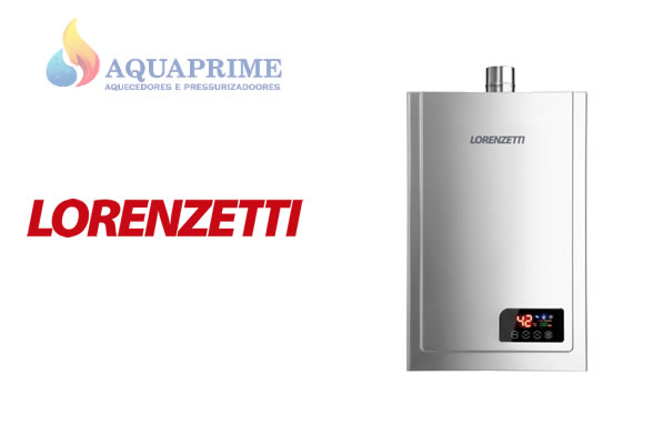 Aquecedor Lorenzetti em manutenção